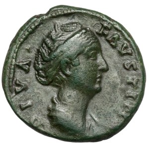 Faustina I. die Ältere (138–141 n. Chr.) – Posthume As, Rom