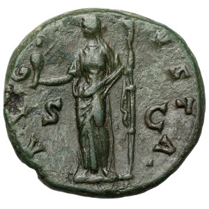 Faustina I. die Ältere (138–141 n. Chr.) – Posthume As, Rom