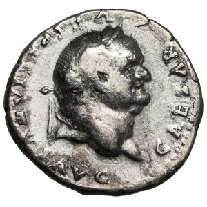 Vespasian (69–79 CE) Denarius, Rome