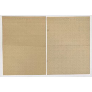 World War II, General Government — 2 complete ration cards: 1 kg of fat and 5 kg of meat