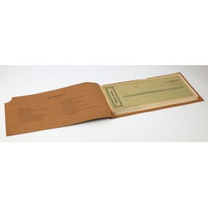 The booklet “Forms for Learning About Bills of Exchange, Checks, Money Orders, and Foreign Currency” (Form “E”) — Witold Bobiński, Katowice 1933