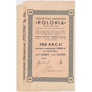 Pojišťovna POLONIA, 100 × 100 mkp