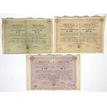 Warsaw, Conversion Loans VIII-IX - Bonds for 71, 228, and 426 zł