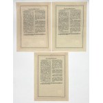 Gdańsk, 8% Mortgage Bond, 250, 500, and 1,250 guilders, 1925 (3 pieces)