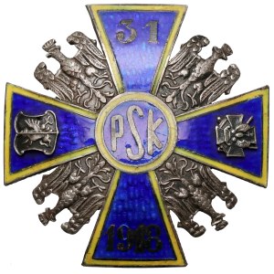 Badge, 31st Kaniów Rifle Regiment