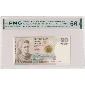 20 zł 2011 - Maria Skłodowska-Curie