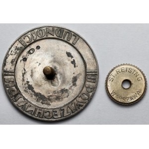 Anstecknadel, II. Allgemeine Volkszählung vom 9. Dezember 1931 – aus SILBER