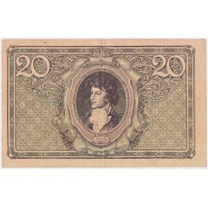 20 mkp May 1919 - K - 6 digits separated by a comma