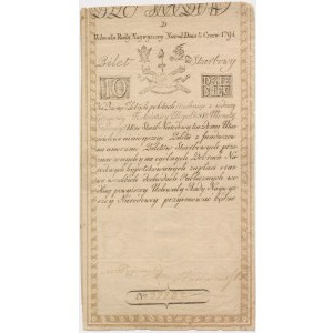 10 zlotych 1794 - D