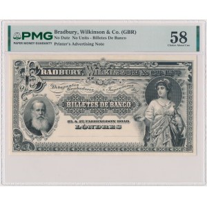 Bradbury, Wilkinson &amp; Company, TestNote