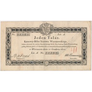 1 thaler, 1810 - Baden