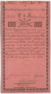 100 złotych 1794 - B - [J HONIG &] ZOONEN