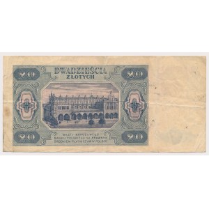 20 zlotych, 1948 - D