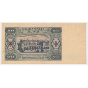 20 zlotych, 1948 - BD