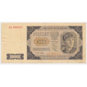 500 złotych 1948 - AZ