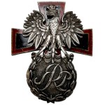 Abzeichen, Reserve-Offiziersanwärter-Schule der Pioniere – in SILBER + Ausweis