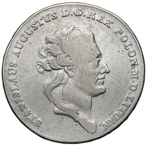 Poniatowski, Talar 1784 EB - bez wstęgi