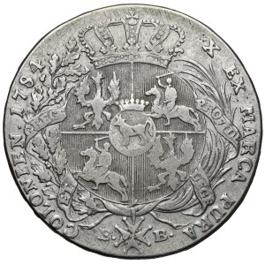 Poniatowski, Talar 1784 EB - bez wstęgi
