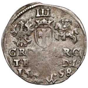 Sigismund III. Wasa, Trojak, Vilnius 1598 – Chalecki