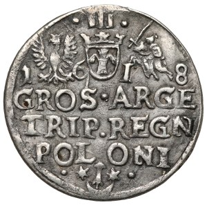 Sigismund III. Wasa, Trojak, Krakau 1618