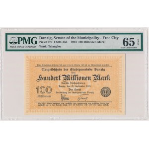 Gdańsk, 100 million marks, 1923