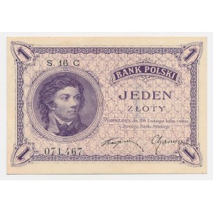1 zloty, 1919 - S.16 C