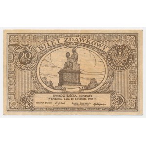 20 groszy, 1924