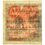 1 grosz, 1924 – left half – BB❉