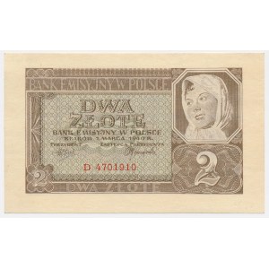 2 Złoty 1940 – D