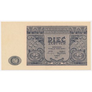 5 zlotych, 1946