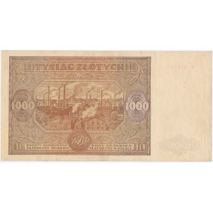 1.000 zloty 1946 - A. (con il punto)