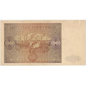 1,000 zlotys, 1946 - D