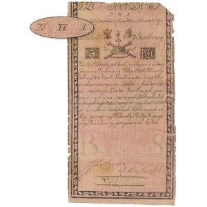 5 zlotych, 1794 – N.H. 1 – a very RARE series