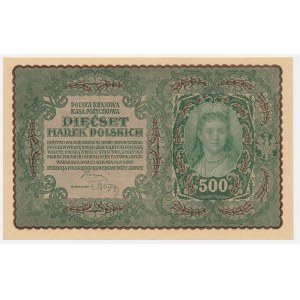 500 mkp, August 1919 - Series I CG