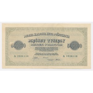 500,000 mkp 1923 - 7 digits - A