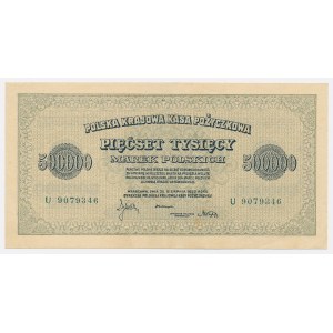 500,000 mkp 1923 - 7 digits - U