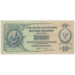 10 miliónov mkp 1923 – BH
