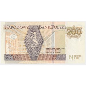 200 PLN 2015 – AA 2222220 – pekné číslo