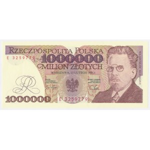 1 milión zlotých 1991 – E