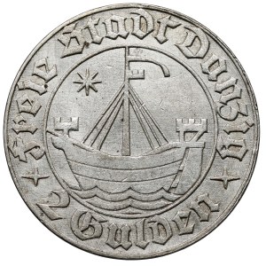 Gdańsk, 2 gulden, 1932—rare