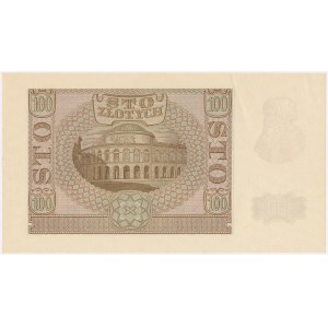 100 złotych 1940 - Ser.B - falsyfikat dywersyjny (ZWZ)