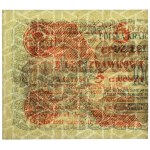 5 Groschen 1924 – rechte und linke Hälfte (2 Stück)