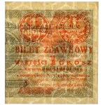 1 grosz, 1924 – AX and CR❉ – right and left halves (2 pieces)