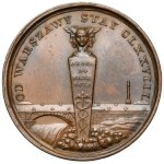 Medal Commemorating the Opening of the Road from Warsaw to Brest-Litovsk in 1823—Obelisk in Warsaw (40 mm)