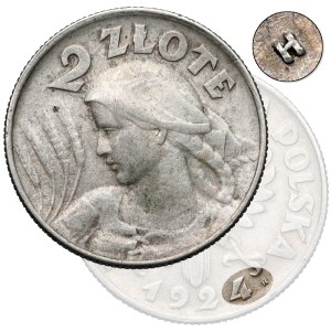 Žena a klasy, 2 zloty, 1924 – písmeno H
