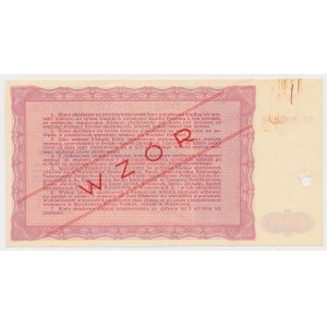 VZOR Daňový lístok, emisia III, séria D – 5 000 zlotých, 1947