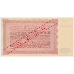 TEMPLATE: Treasury Ticket, Issue IV, Series I, Letter D - 5,000 zł, 1947