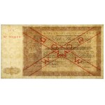 TEMPLATE: Treasury Ticket, Issue IV, Series I, Letter B - 50,000 zł, 1947