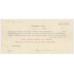 Treasury Note, Series W. I, 100,000 zlotys, 194... - RARE