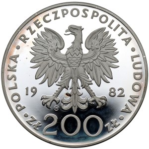 200 złotych 1982 Jan Paweł II - lustrzany